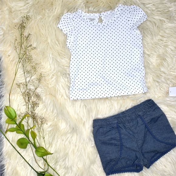 Toughskins Other - Toughskins Girls Blouse & Shorts